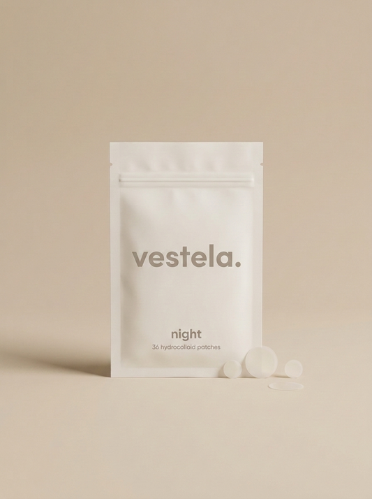 vestela. night - 36 hydrocolloid patches pouch